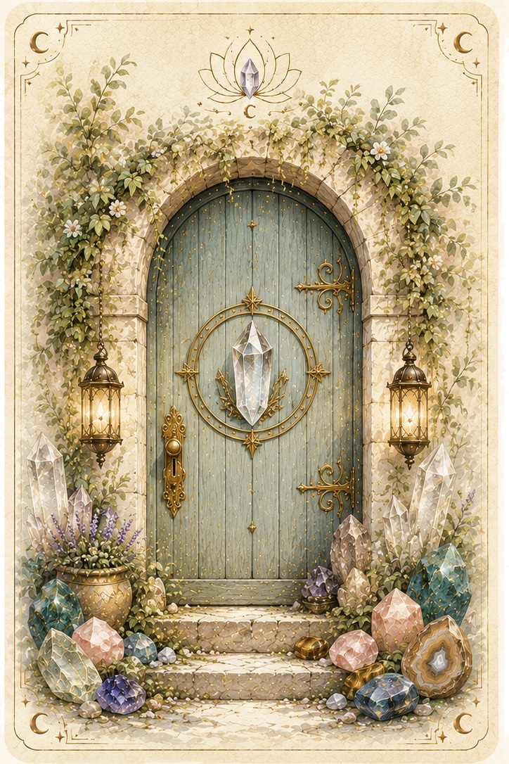 Porte de maison des pierres