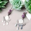 boucles d'oreilles acier