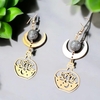 boucles d'oreilles eau de lotus