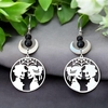 boucles d'oreilles gothique