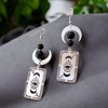 boucles d'oreilles cartes de protection