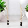 boucles d'oreilles acier