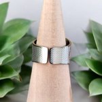 bague acier ajustable