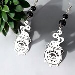 boucles doreilles chaudron
