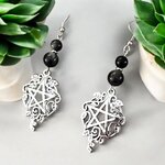 boucles-oreilles-sceau-pentagramme-pierre-naturelle