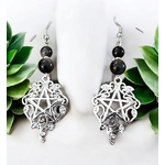 boucles doreilles pantagramme pentacle