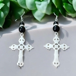 boucles doreilles croix
