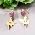 boucles doreilles libellules