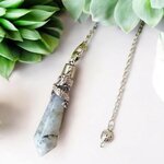 Pendule Dragon en Labradorite naturelle