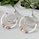boucles d'oreilles lithothérapie