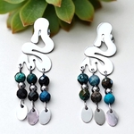 boucles doreilles acier