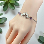 bracelet fleur de lotus