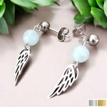 boucles d'oreilles aile