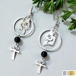 Boucles d'oreilles anubis