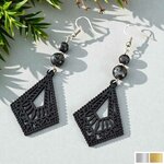 Boucles d’oreilles Azimut – Bijou bohème et pierre naturelle