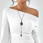 collier chapelet de la Santa Muerte