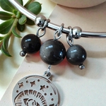 Obsidienne argentée