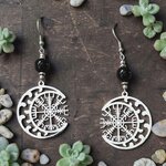boucles-oreilles-vegvizir-symbole-nordique-pierre-naturelle