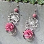 boucles d'oreilles Azalée