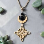 collier-doré-nœud-sorcière-protection