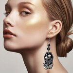 boucles doreilles pierres naturelles