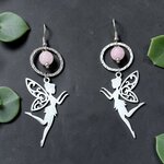 boucles doreilles pierres naturelles