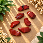 Pierres roulées de Jaspe Rouge naturel – 8 à 12 g