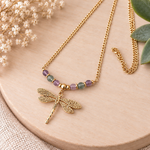 collier-doré-libellule-charme-existence