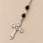 collier-santa-muerte-pierres-naturelles-croix