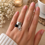 bague-khamsa-charme-benediction-portée