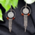 Boucles d'Oreilles Bohème Alma | Bijou avec Pierre Naturelle