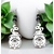 boucles d'oreilles gothiques sorcière