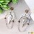 Boucles d'oreilles Plurielle – Phases de Lune et pierre naturelle