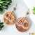 Boucles d'oreilles Aión – Soleil, Lune et pierre naturelle