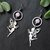 Boucles d'oreilles Faë – Fée et pierre naturelle
