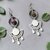Boucles d'Oreilles Soléa | Bijou Solaire avec Pierre Naturelle