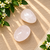 Pierres roulées de Quartz Rose naturel rose pâle et translucide – 21 g