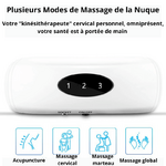 plusieurs modes de massage de la nuque pro