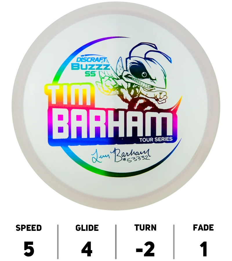 Discraft-Disque-DiscGolf-BuzzSS-EliteZ-Tim-Barham-Tour-Series-2021