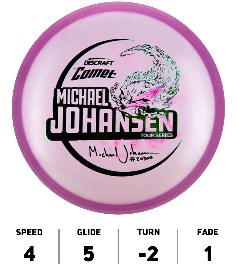 Discraft-Disque-DiscGolf-Comet-EliteZ-Michael-Johansen-Tour-Series-2021