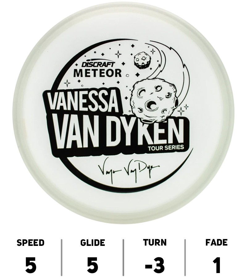 Discraft-Disque-DiscGolf-Meteor-EliteZ-Vanessa-Van-Dyken-Tour-Series-2021
