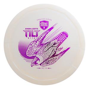 Discmania-Disque-DiscGolf-Evolution-Meta-Tilt-Simon-Lizotte-Blanc