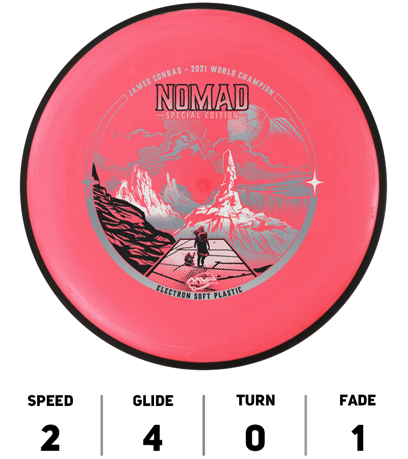 MVP-Disc-Sports-DiscGolf-Nomad Electron-Soft-Special-Edition-James-Conrad