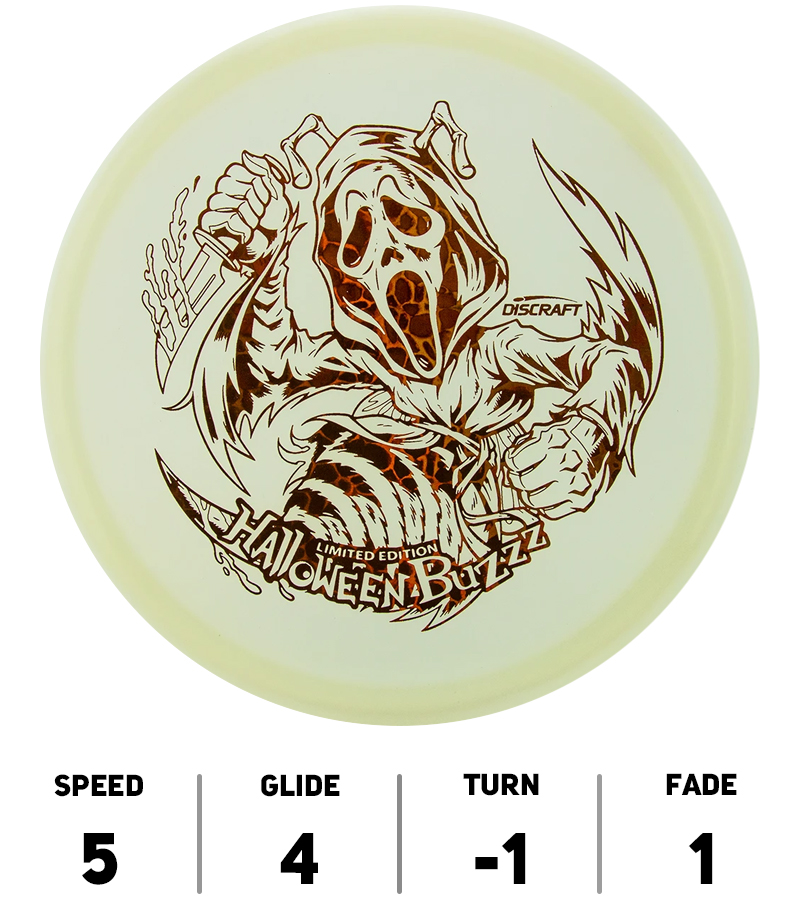 Discraft-Disque-DiscGolf-Buzzz-Glow-Halloween-Limited-Edition