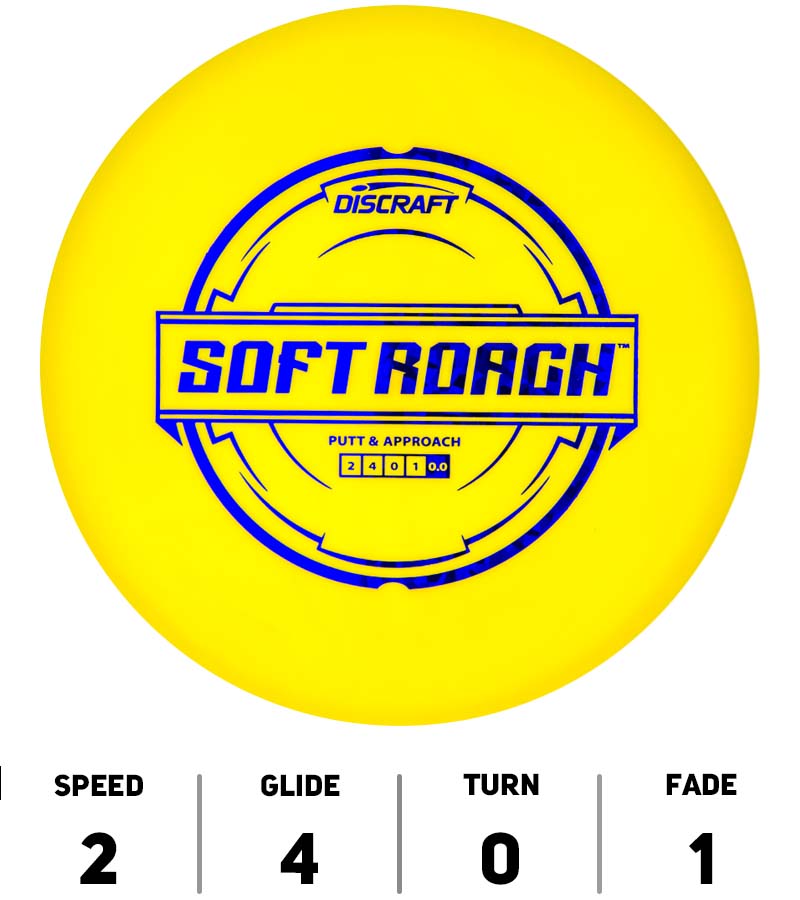 Hole19-DiscGolf-Discraft-Roach-Soft-Putter-Line