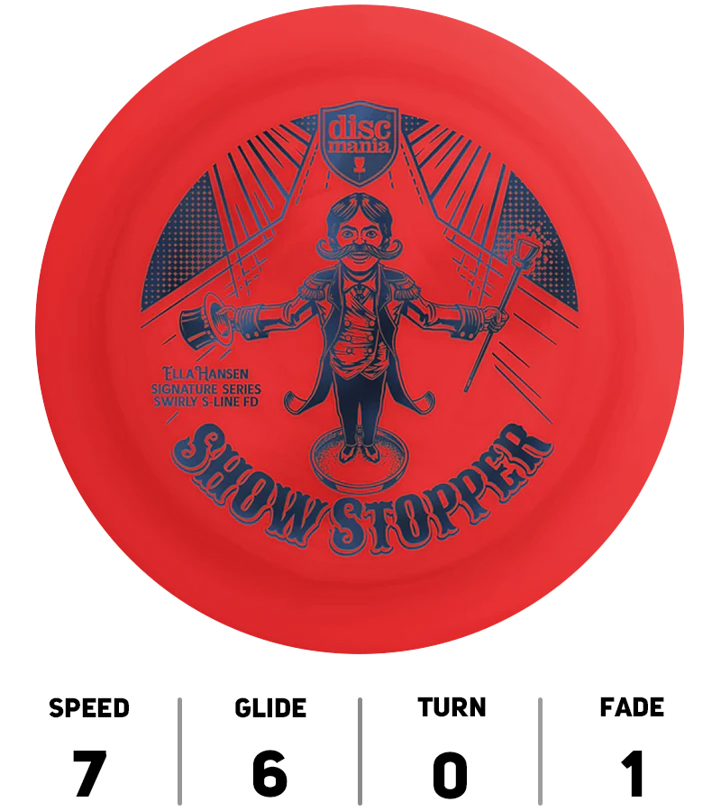 Hole19-Discmania-Originals-FD-Show-Stopper-Ella-Hansen-Signature-Series-Rouge