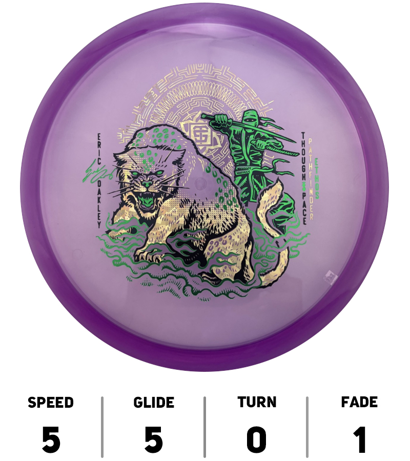 Hole19-DiscGolf-Thought-Space-Athetics-Pathfinder-Ethos-Eric-Oakley-Signature-Series-Violet