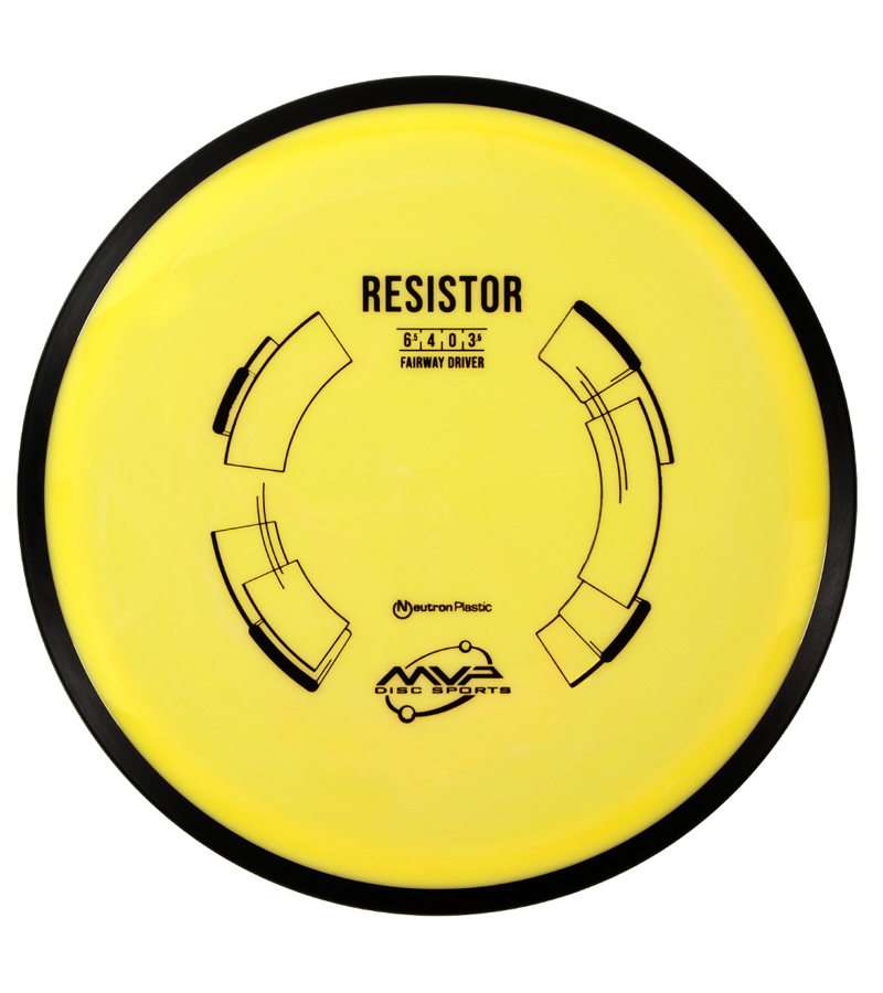 HOLE19-DiscGolf-MVP-DiscSports-Resistor-Neutron-Jaune