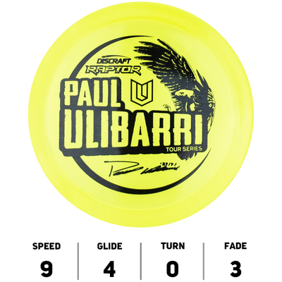 Raptor Metallic Z Paul Ulibarri Tour Series 2021 - Discraft