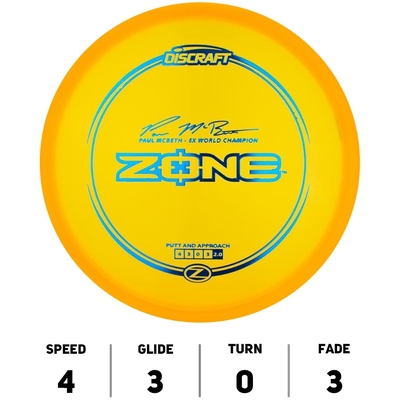 Zone Z Line Paul McBeth-Signature-Series - Discraft
